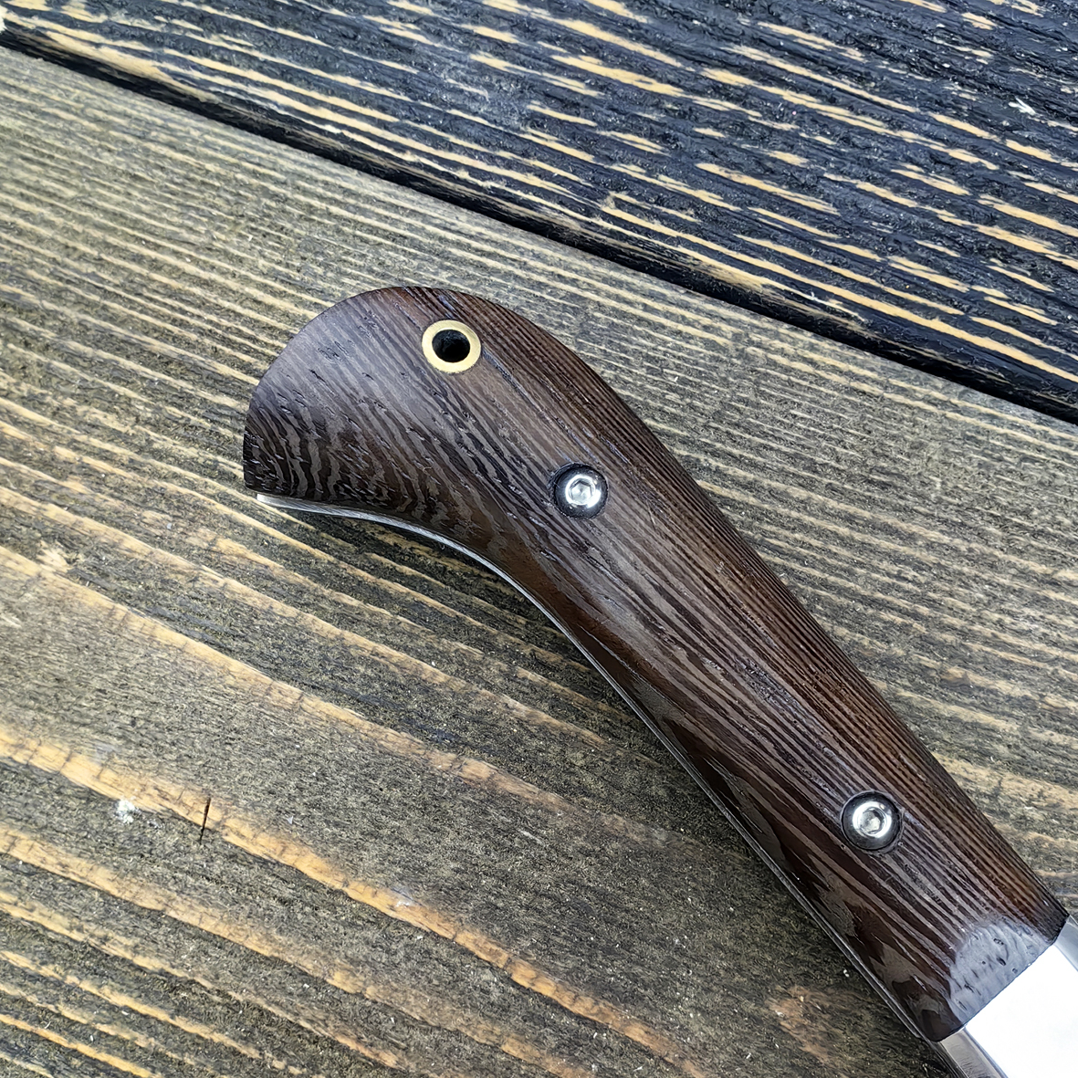 Складной Пчак из булатной стали